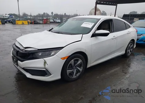 2019 Honda Civic Lx from USA, damaged, VIN 19XFC2F68KE214818